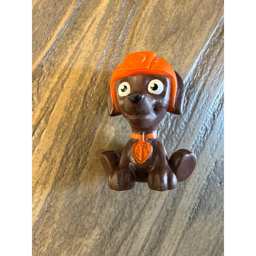 Paw Patrol Zuma Mini Figure Toy Kids Brown Orange Water Rescue
